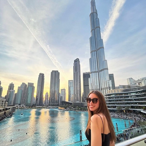 Burj Khalifa view Breakfast at Joe